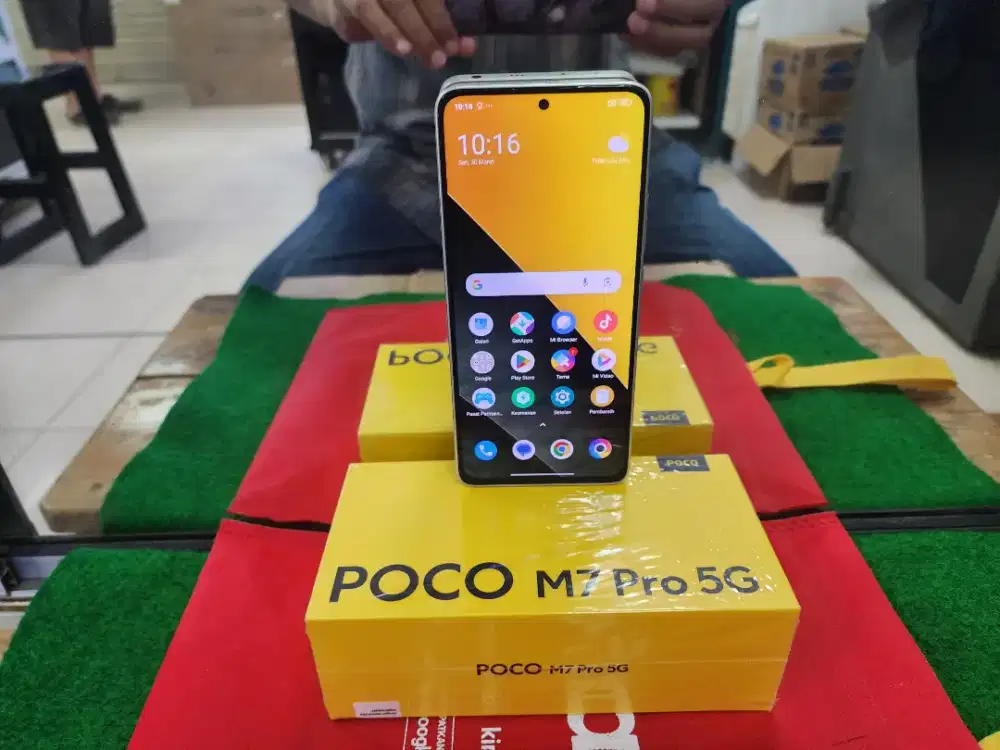 POCO M 7 PRO 5G Ram 8/256 gb mulus ky Baru no minus lengkap ori