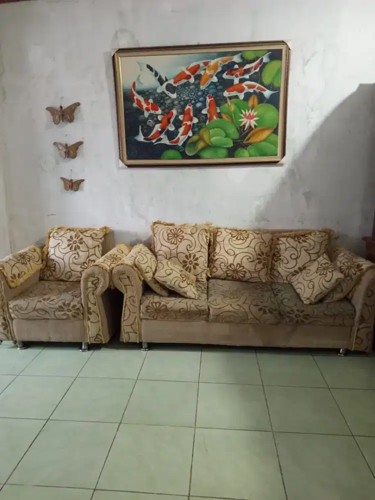 Sofa bekas 3,2,1 seat