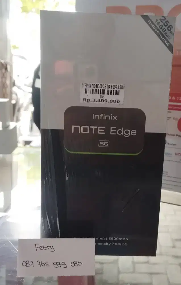 INFINIX NOTE EDGE 5G| ATLANTIS DAHSYAT
