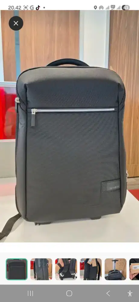 Samsonote lite point  back pack ( bisa buat koper )