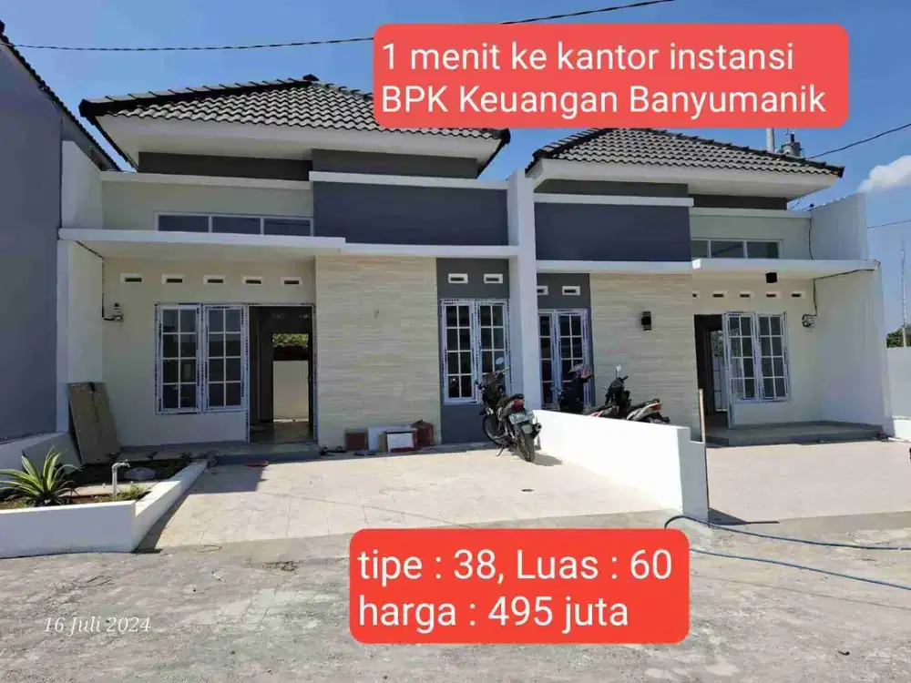 rumah dekat kantor instansi BPK Keuangan Banyumanik Pudakpayung
