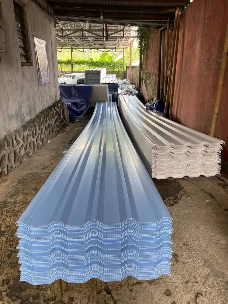 Atap upvc doubel layer roofcoold