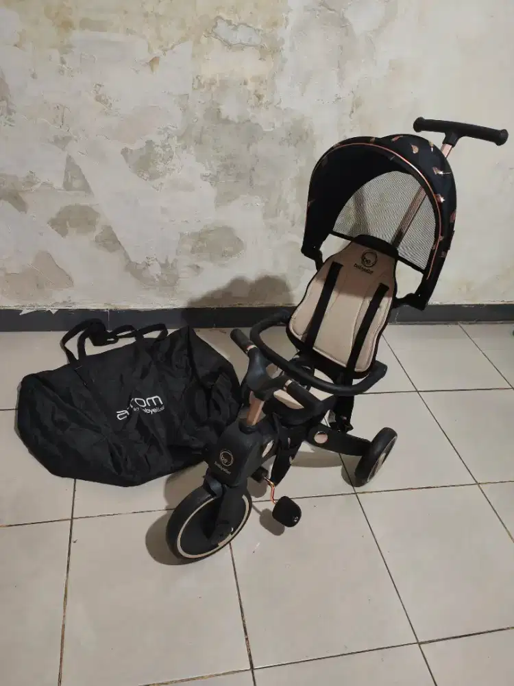 Sepeda Babyelle Atom 9in1 Multifunction Tricycle BE 305