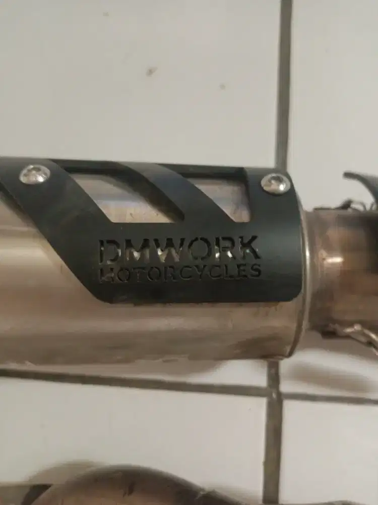Knalpot scrambler xsr 155 merk Dmwork