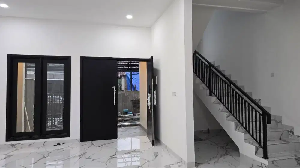 Rumah New Minimalis Modern LT 158 Siap Huni di Griya Loka BSD