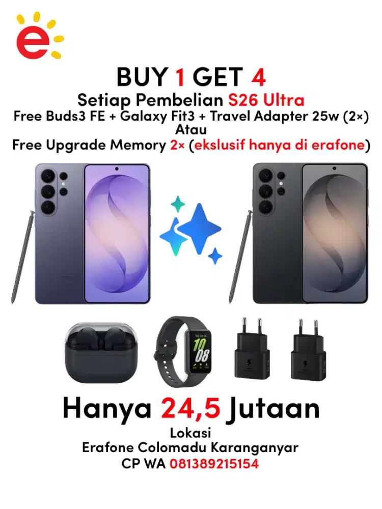 Promo Eksklusif hanya ada di Erafone