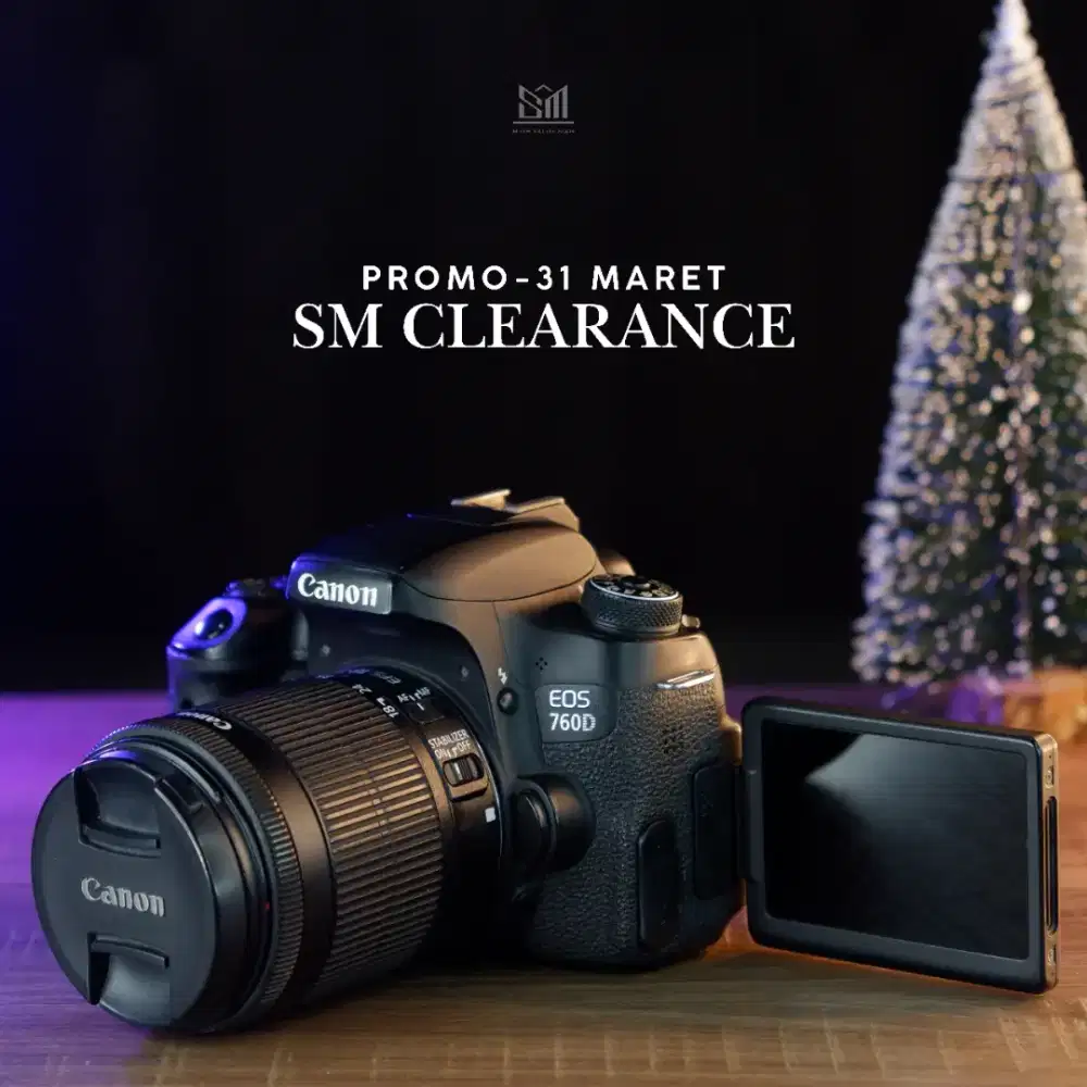Terakhir Besok! DSLR CANON 760D 800D 750D