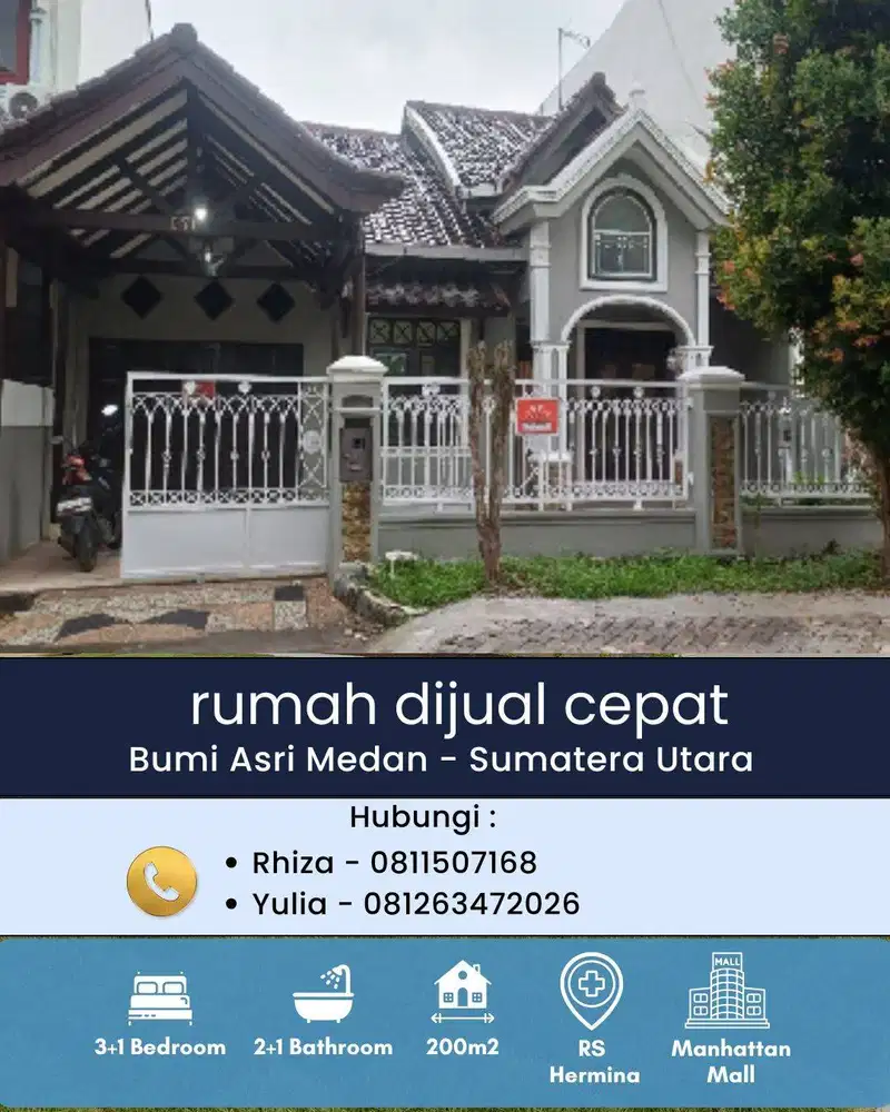 rumah dijual cepat (nego)