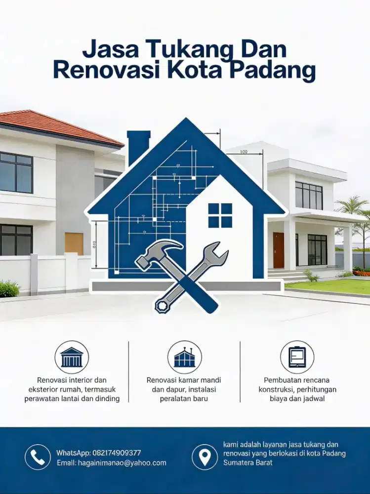 Jasa Tukang Dan Renovasi Dikota Padang