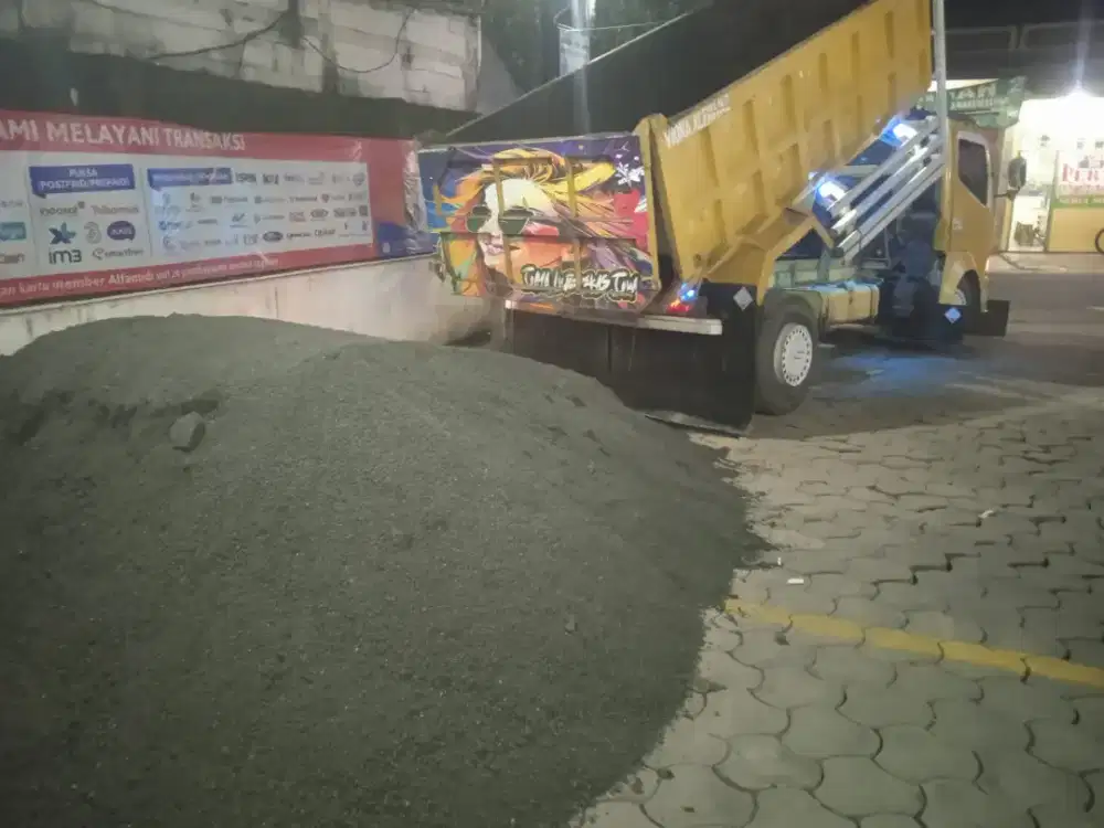 Pasir urug limestone Abu batu pasir cilegon