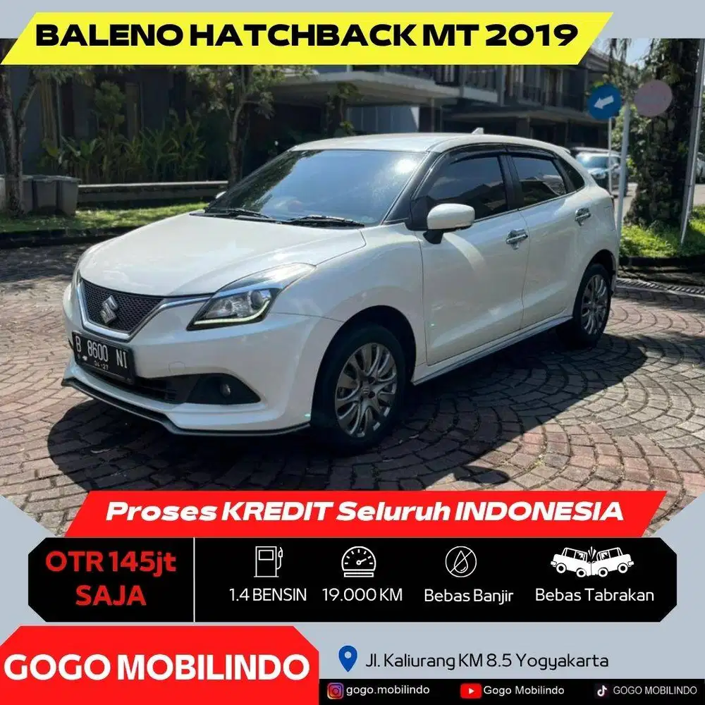 Suzuki Baleno Hatchback Manual 2019 ANTIK SIMPANAN DP minim Jazz