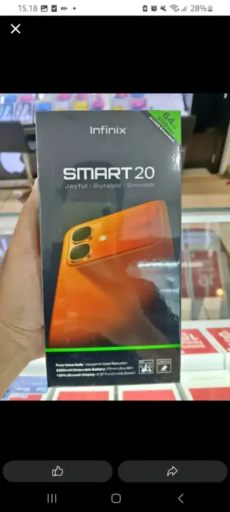 handphone infinix smart 20