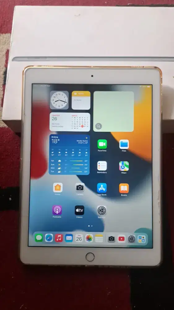 Ipad Air 2 128Gb Wifi & Cell Fulset Bagus