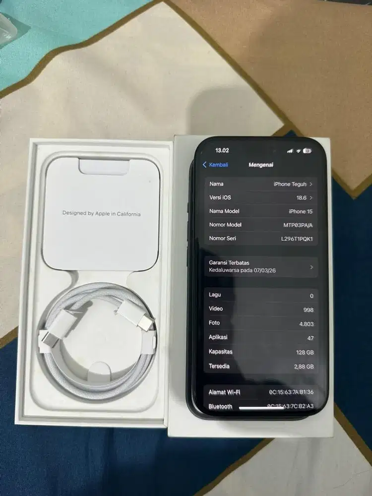 Ip 15 ex Ibox second like new