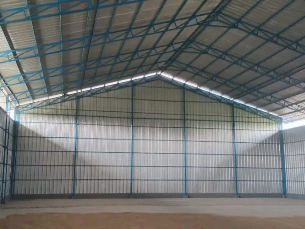 Gudang Ada Office dan Akses Kontainer 40 Feet di Cilangkara Serang Baru Bekasi