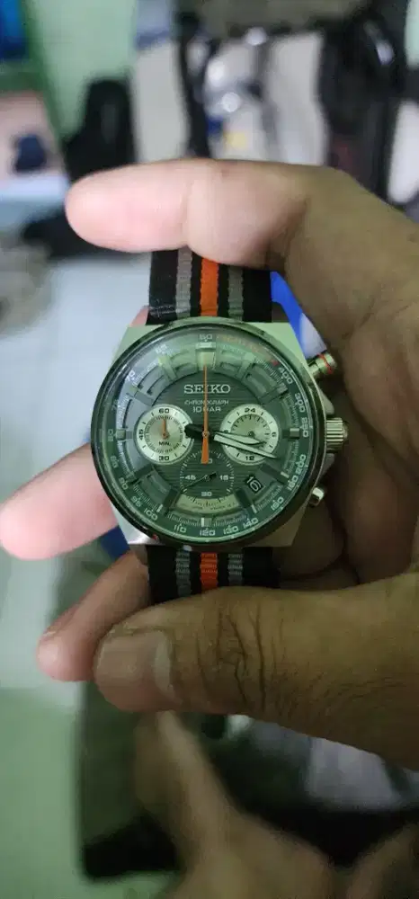 Seiko Chronograph Original only batangan garansi original hrg setengah