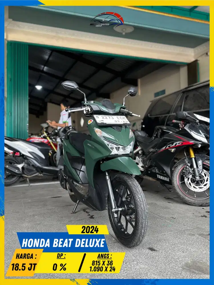 HONDA BEAT DELUXE 2024 NEGO SAMPE DEAL BOSKUU HIKMAH MOTOR KEPUH