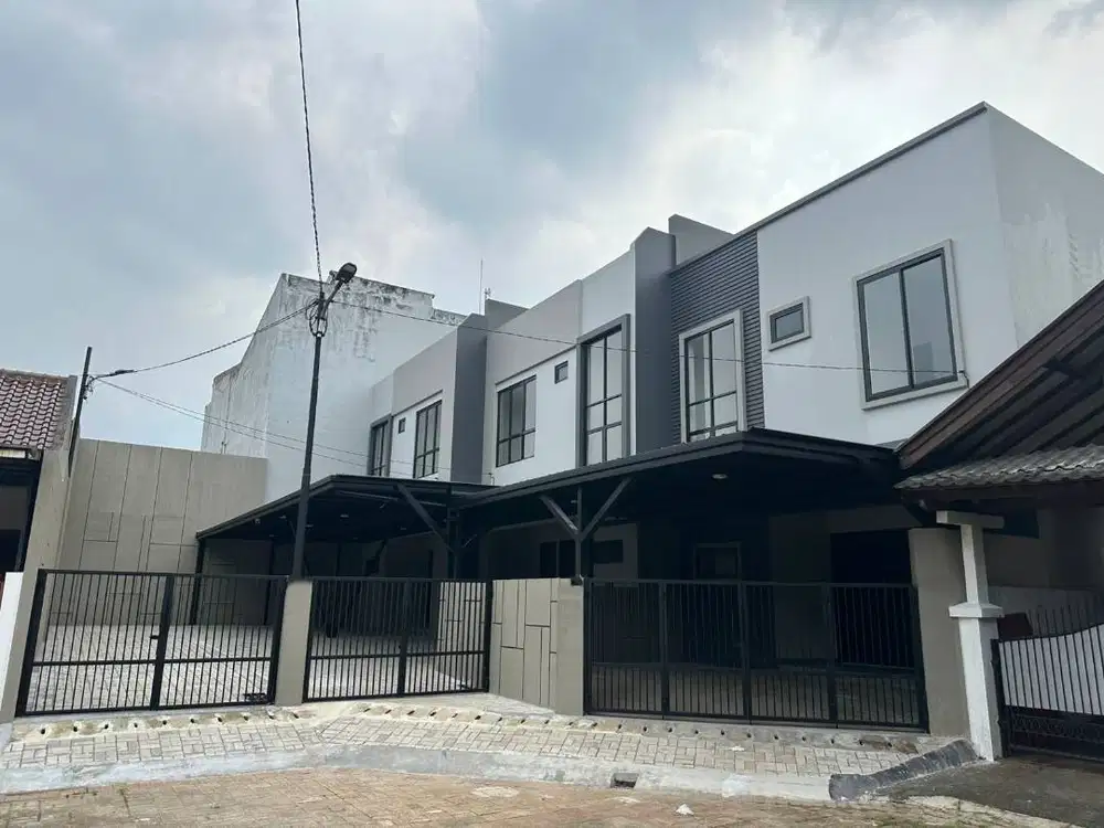 Rumah New Minimalis Modern 2 Lantai Siap Huni di Griya Loka BSD