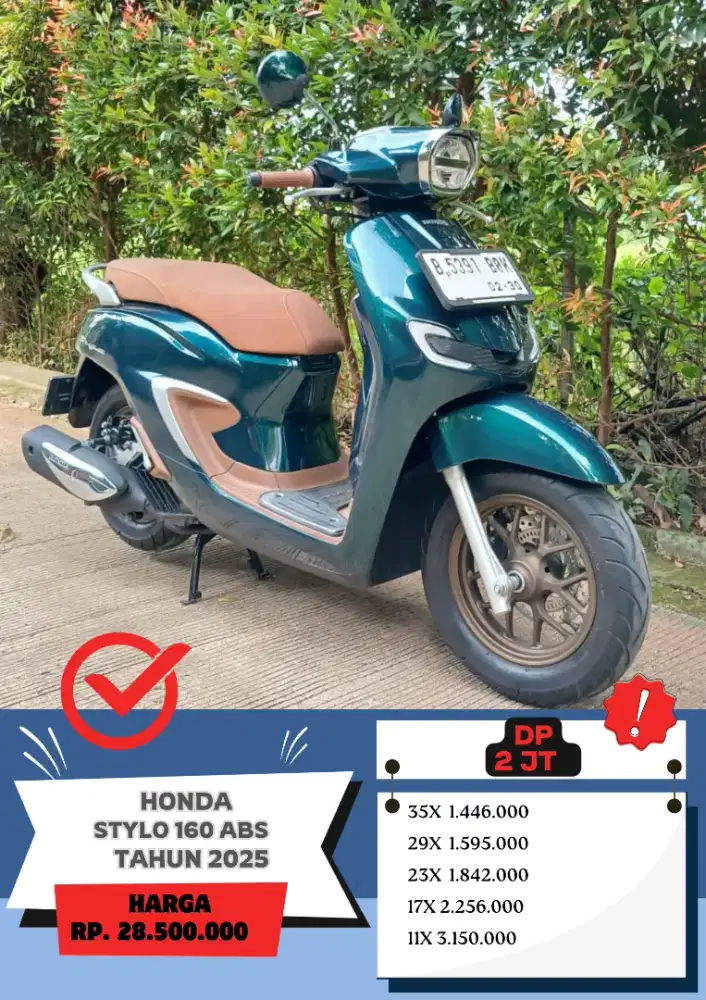Honda Stylo 160 ABS Tahun 2025