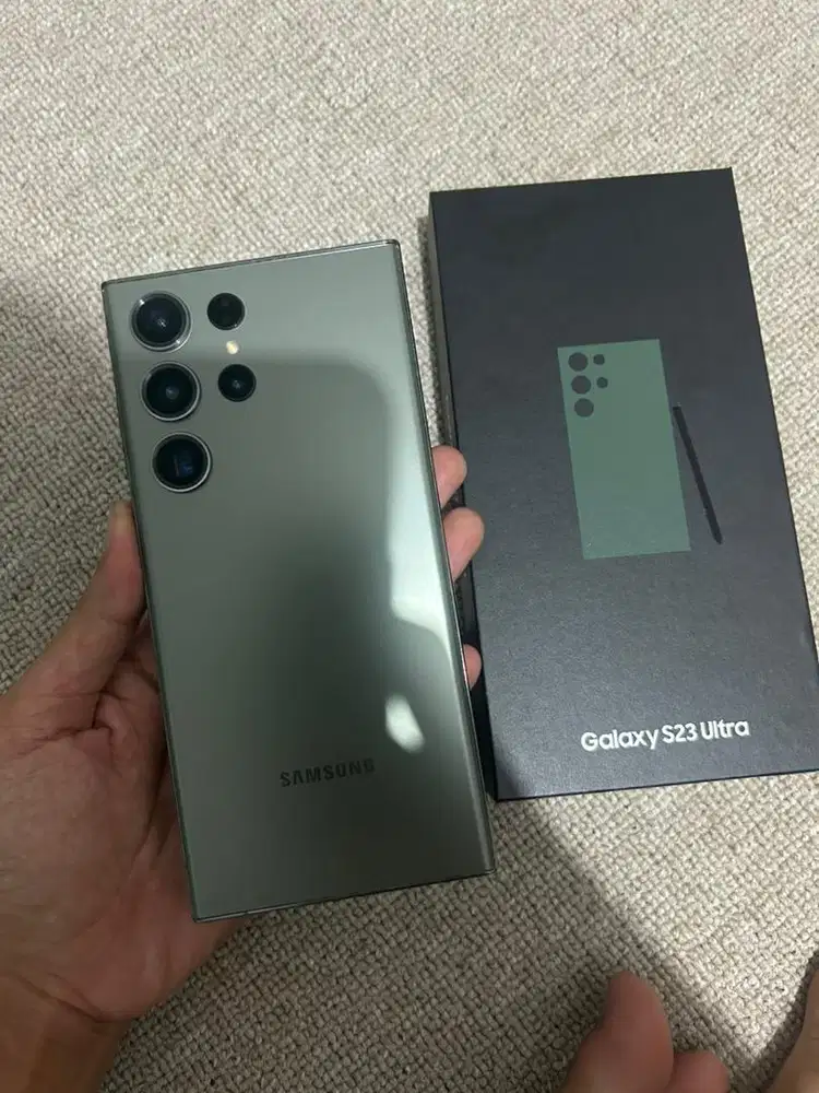 Samsung s23 ultra 12/512gb resmi sein like new