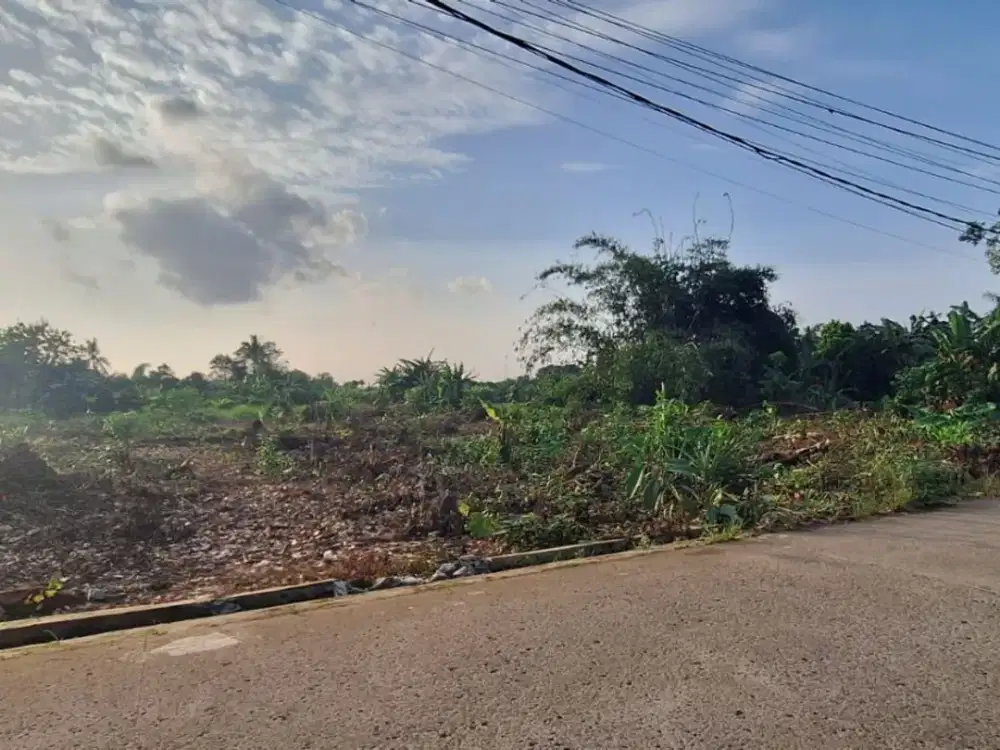 Tanah 1 Jt-an/m2, 10 Menit ke Stasiun Jatake BSD