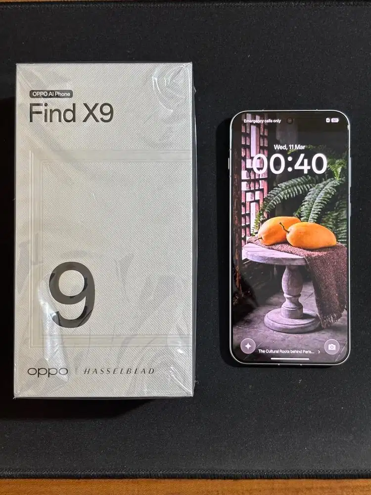 Oppo Find X9 12/256 Fullset Like New