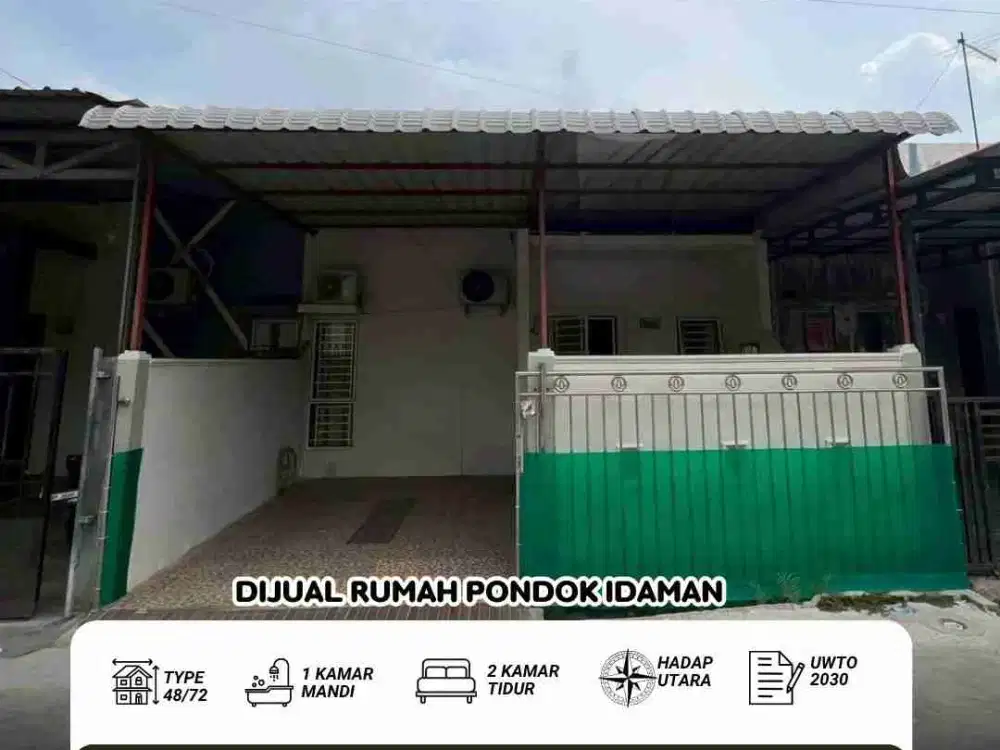 Dijual rumah pondok idaman batam center