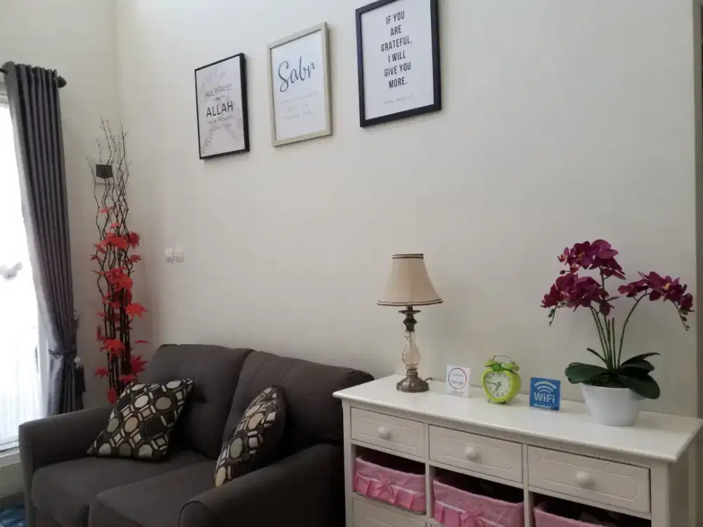 Villa Full Furnished Batu 3BR Disewakan Tahunan – Siap Huni!