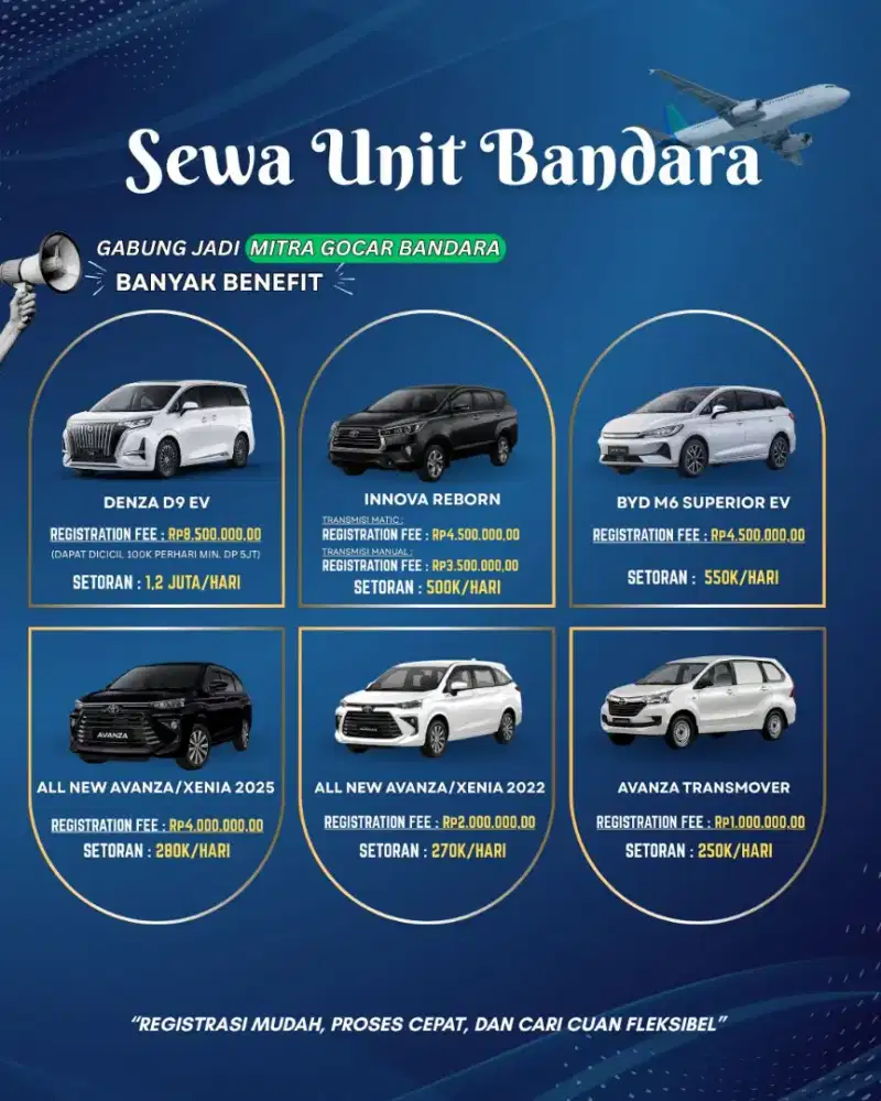 Driver Mobil Rental Online