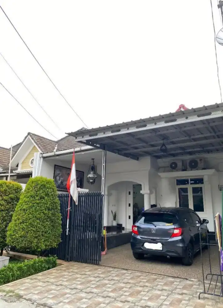 Jual rumah minimalis modern cluster favorite. Bukit Golf Cibubur.