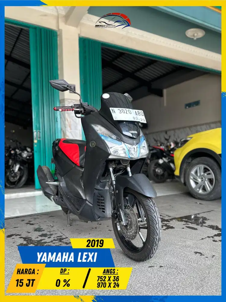 YAMAHA LEXI 2019 MESIN AMAN POLL BOSKUU HIKMAH MOTOR KEPUH