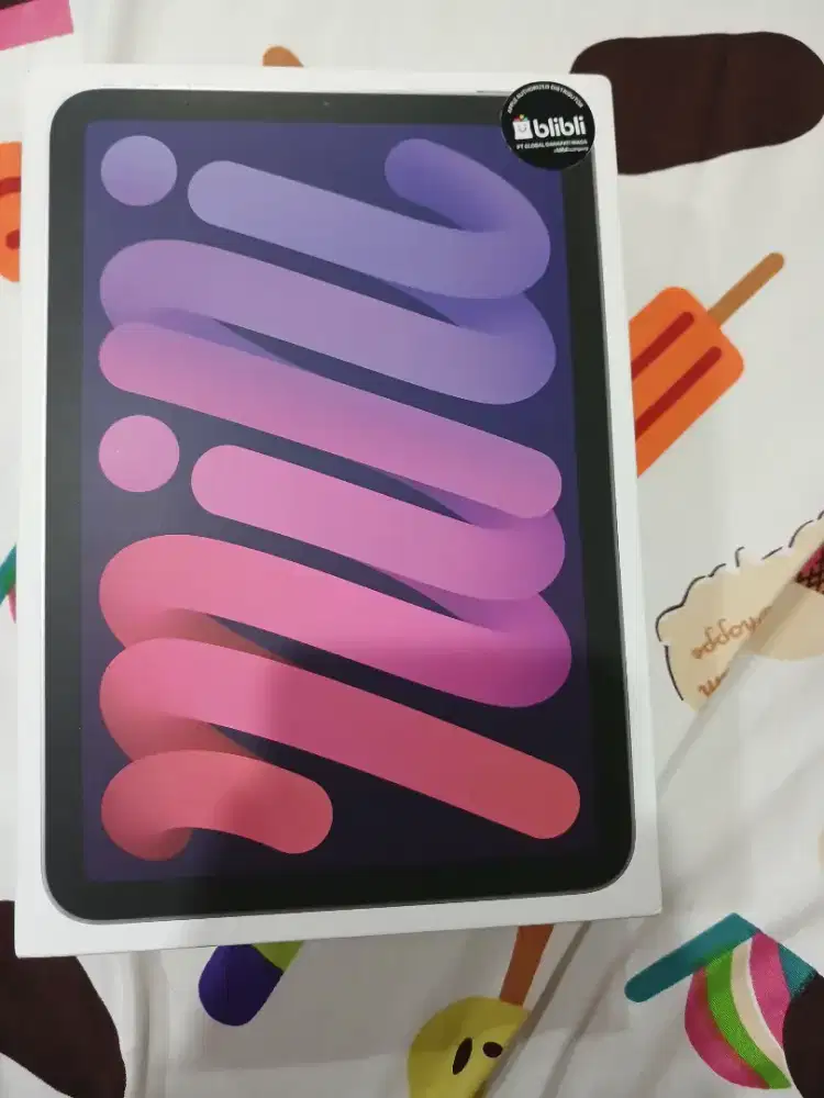 IPAD MINI A17 PRO, PURPLE, WIFI ONLY, BEKAS LIKE NEW