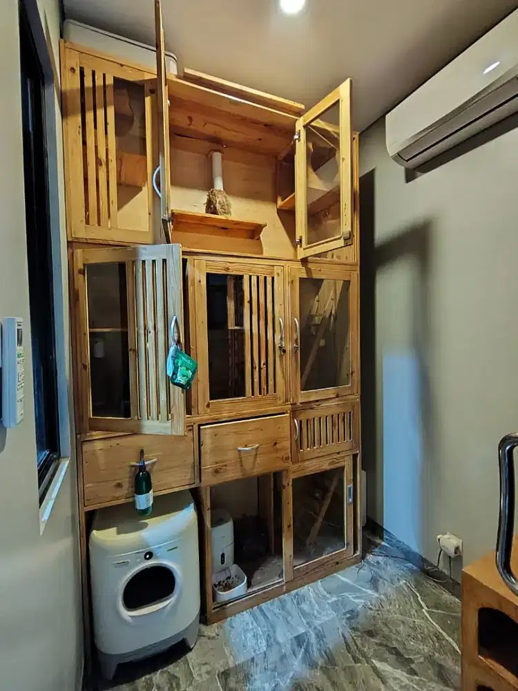 Kandang Kucing 3 Tingkat