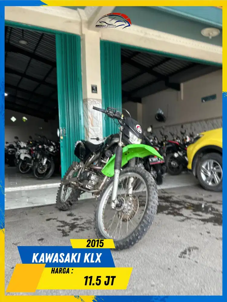 KAWASAKI KLX 2015 PAJAK TERIMA OFF BOSKUU HIKMAH MOTOR KEPUH
