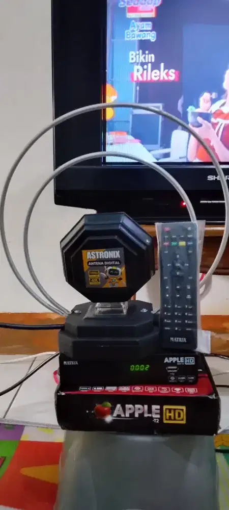 STB MATRIX APPLE DAN ANTENA DALAM