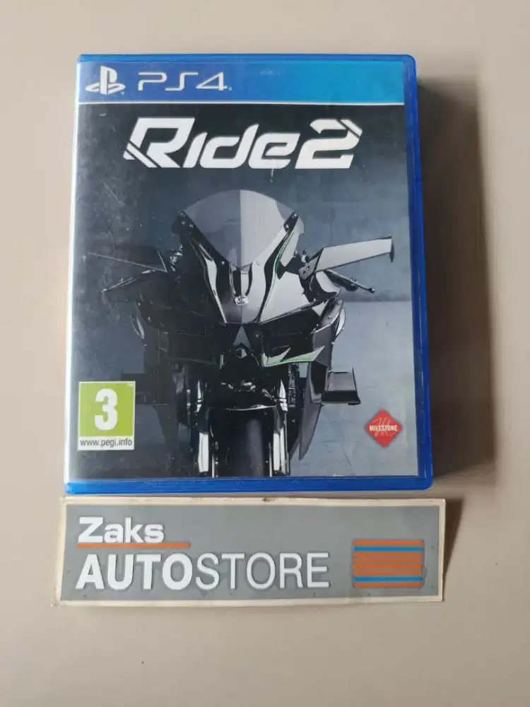 Kaset BD PS4 Original Game RIDE 2 Good Condition
