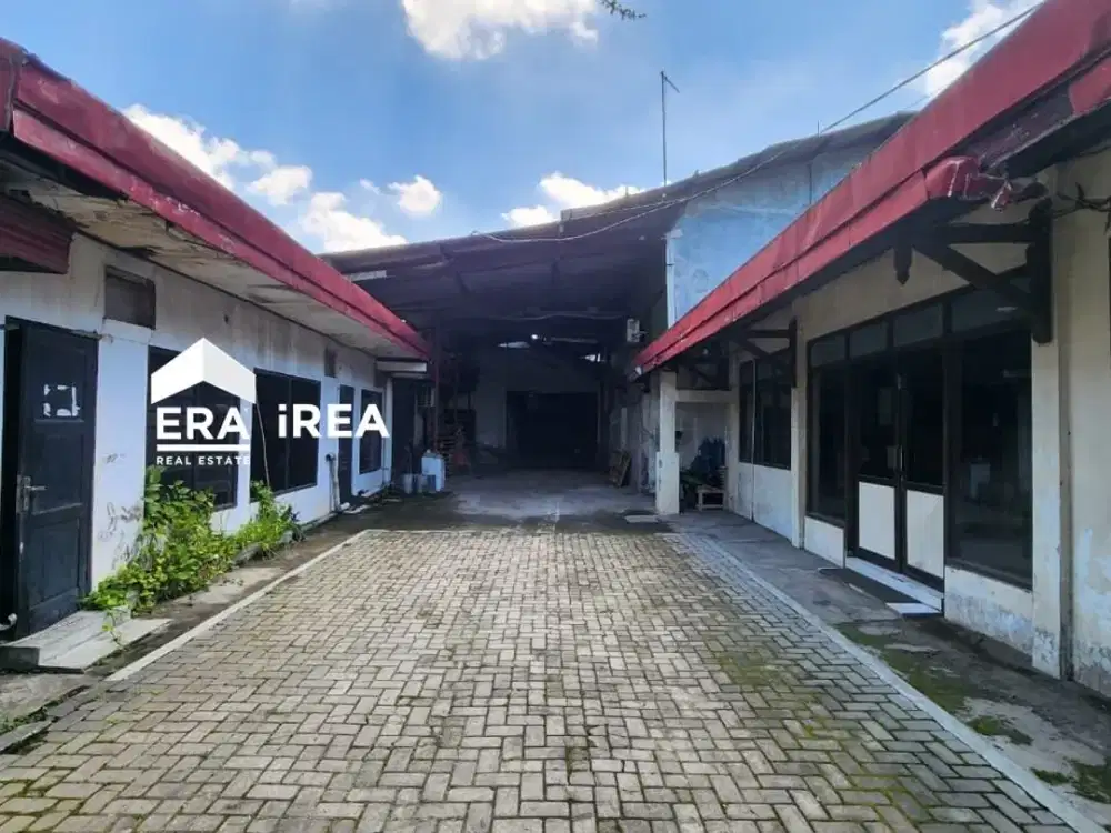 DIJUAL GUDANG MURAH AKSES JALAN KONTAINER DEKAT PABRIK BATIK KERIS SOLO BARU