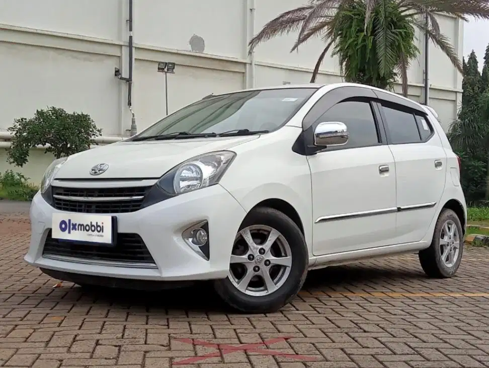 TDP 5,JT, Toyota Agya 1.0 G Bensin-AT Putih 2016