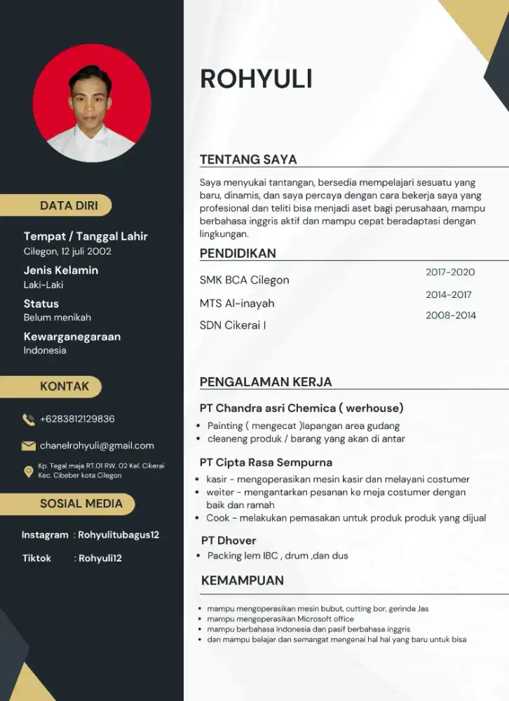 Mencari lowongan pekerjaan