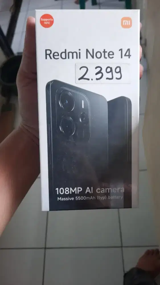 REDMI NOTE 14 8/128GB GARANSI RESMI