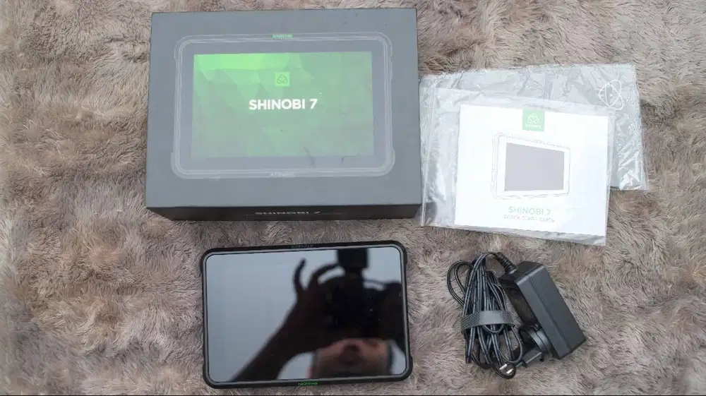 WTS Monitor Atomos Shinobi 7inch HDR Fulset dus Mulus