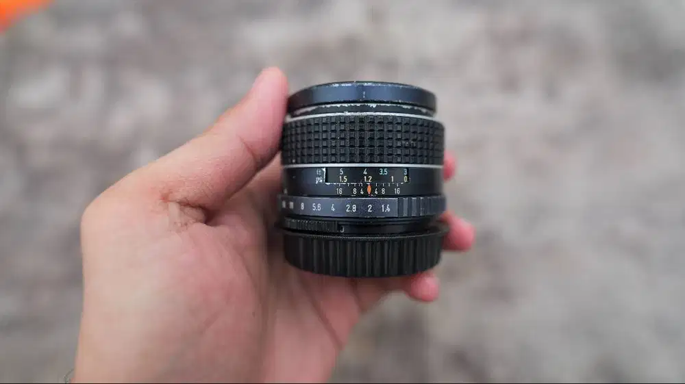 WTS Lensa Manual SMC Takumar 50mm F1.4 mount M42