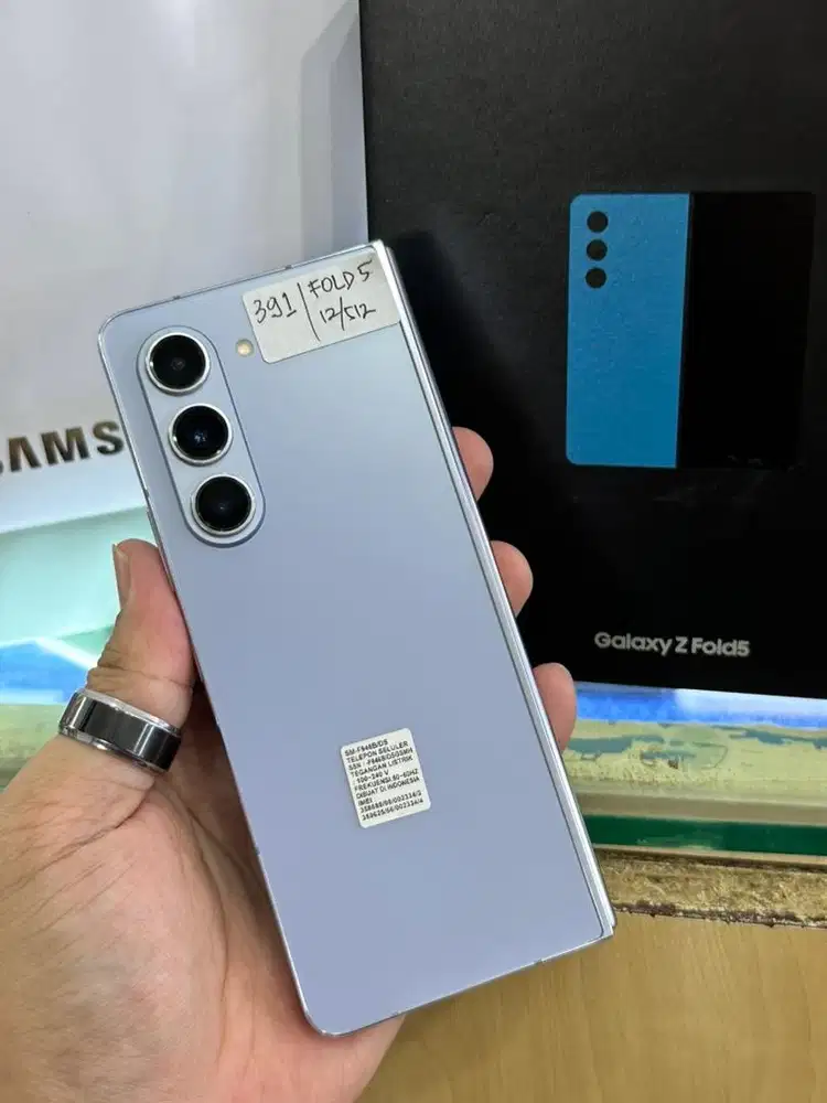 SAMSUNG Z FOLD 5 RAM 12/ 512 SEIN RESMI FULSET MURAH