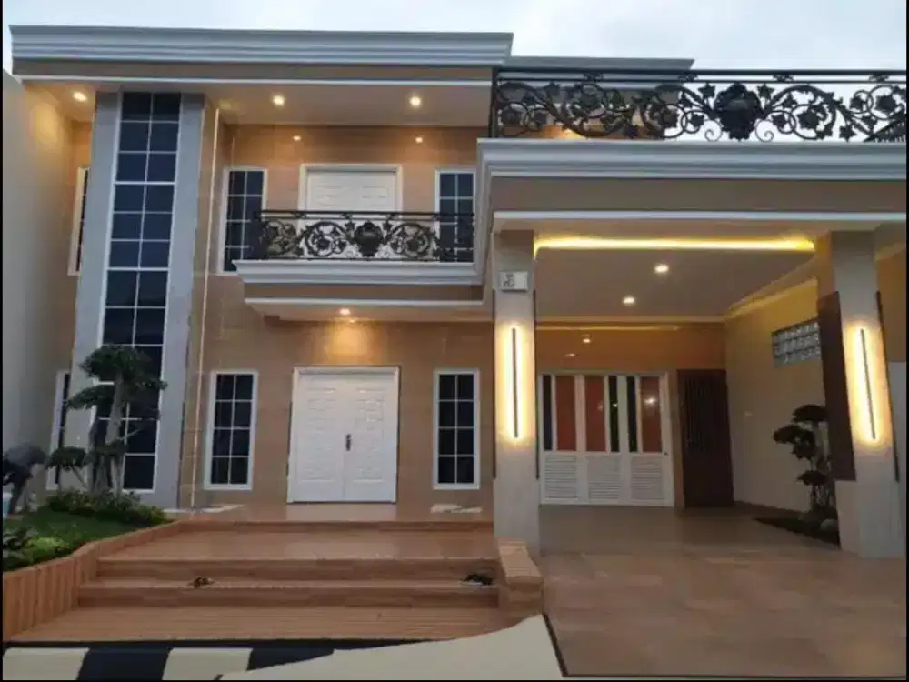 Rumah Mewah baru modernland 6Br Furnished Uk 12x28 Alam Sutra Serpong