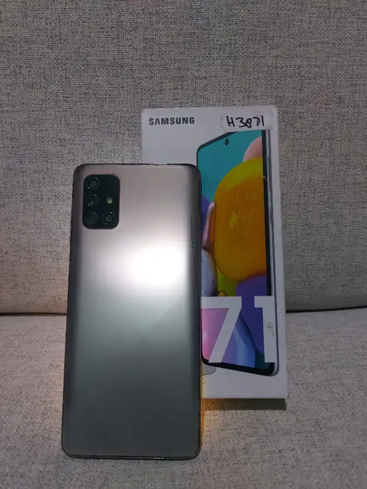 Jual hp Samsung a71 fulset