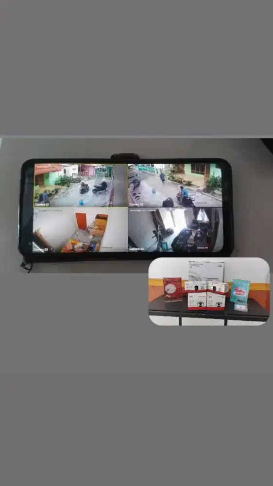 Promo paket 4 kamera cctv sudah terima beres !!!