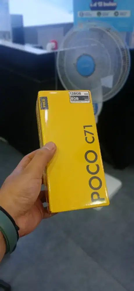 Readyy..poco c71 penyimpanan 8/128GB, Garansi resmi 15 bulan