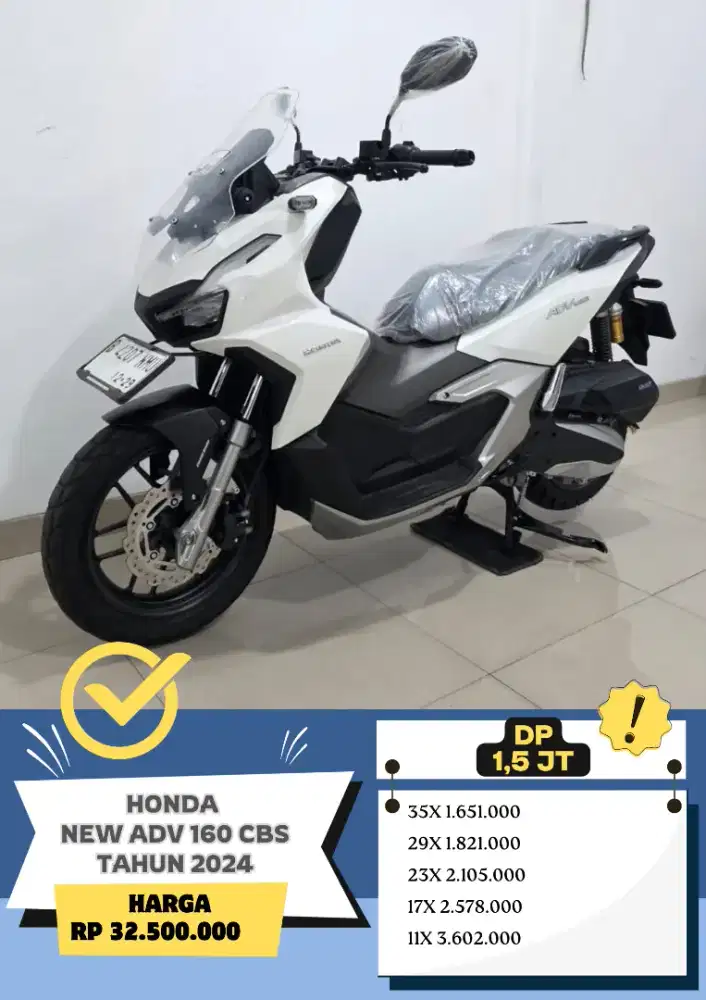Honda NEW ADV 160 CBS Tahun 2024 READY