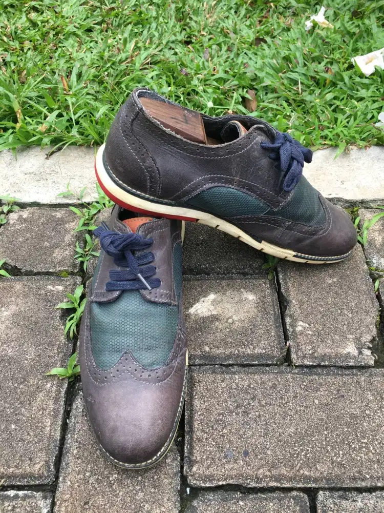 Sepatu kulit second original Jim Joker wingtip