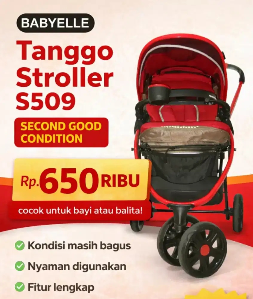Jual cepat stroller Baby Elle 650 nego